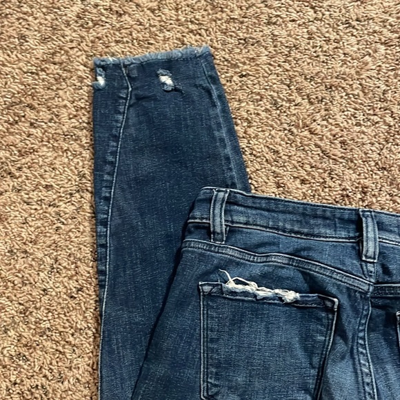 Kancan Medium Wash  Mid Rise Ankle Skinny Jeans Size 27 - Picture 6 of 10